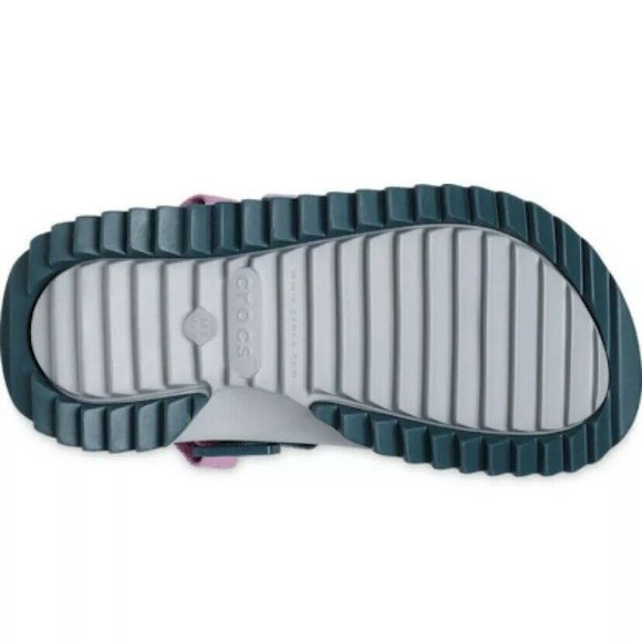 CROCS Classic Unisex Hiker Clog Multi Black Shoe Ultra Light Women’s 12 - Picture 4 of 5